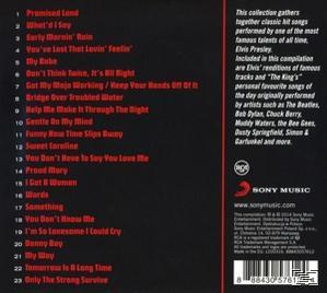 Rückseite eines Elvis Presley Compilation Albums.