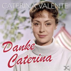Albumcover von Caterina Valente, mit ihrem Porträt und rotem Text.