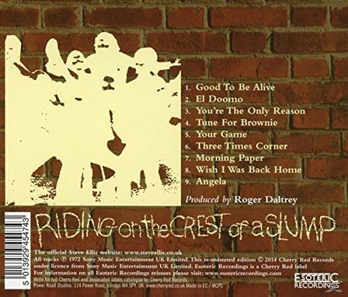 Ellis - Riding On The Crest Of A Slump  - (CD)