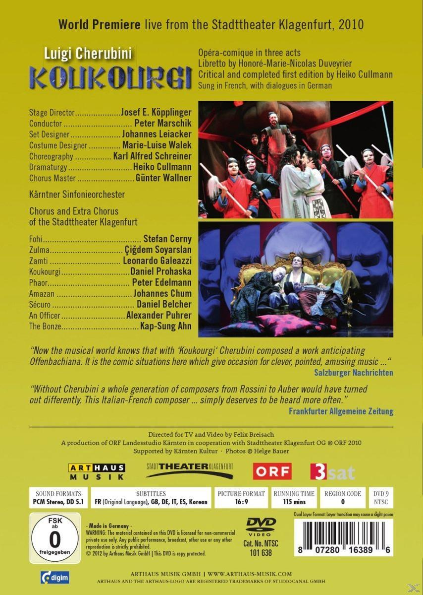 Stefan Cerny, Cigdem Soyarslan, Leonardo Galeazzi, Daniel Prohaska, Peter Edelmann, Kärtner Sinfonieorchester - Koukourgi  - (DVD)