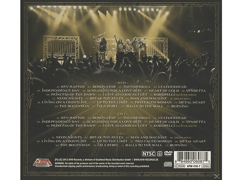Thumbnail - Udo - LIVE IN SOFIA (+2CD/DIGIPAK) (DVD + CD)