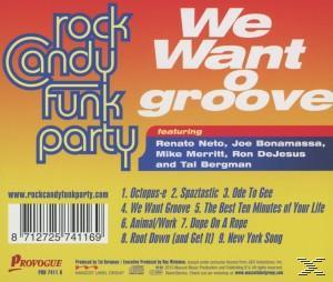 Rock Candy Groove - Party Want Funk DVD Video) + - We (CD
