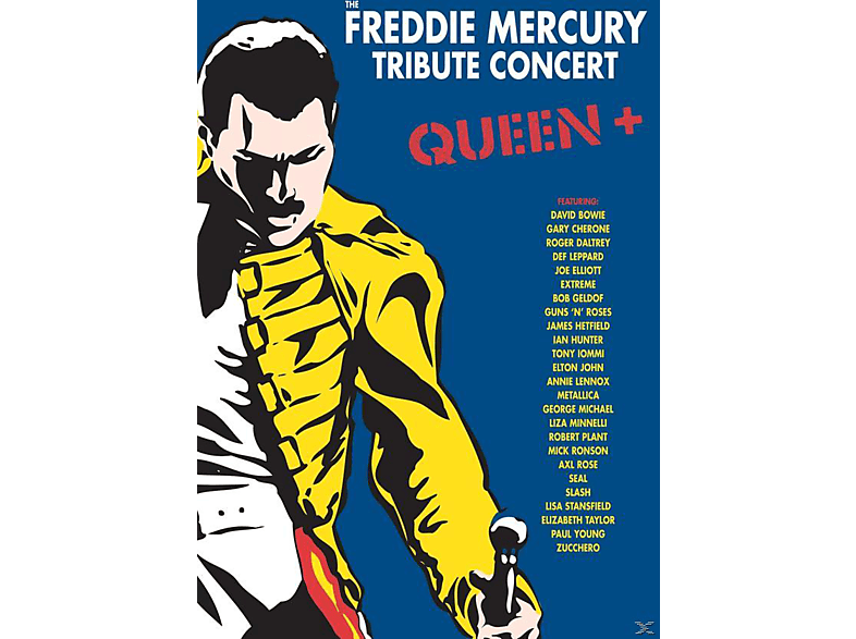 - - VARIOUS, - The Concert + Tribute Queen Freddie Queen Mercury (DVD)