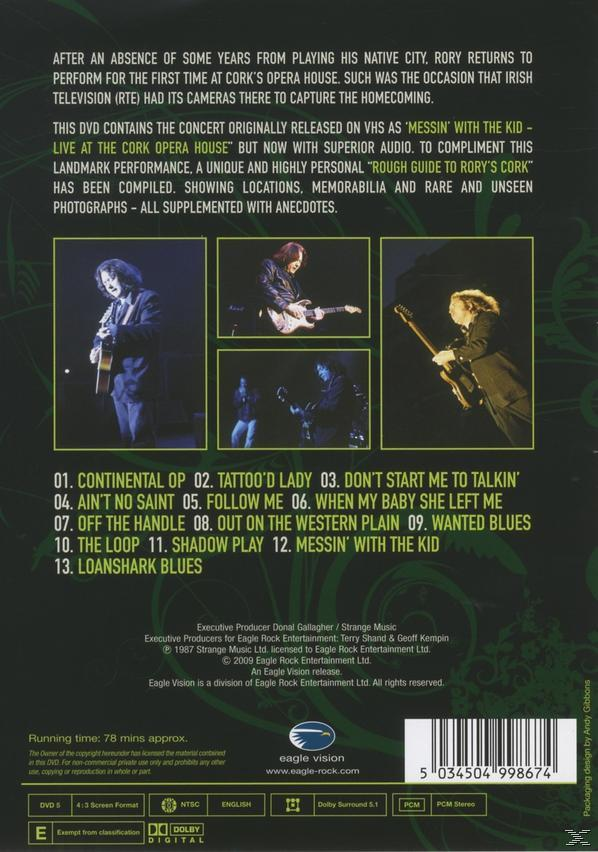 Rory Gallagher - Live In Cork (Re-Release)  - (DVD)