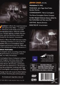 David - John Variations V (DVD) Cage, Mumma Gordon Tudor, -