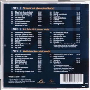 CD-Cover: Titelliste in CD 1, CD 2 und CD 3.