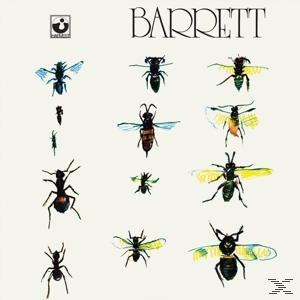 Albumcover von 'Barrett' mit Illustrationen verschiedener Insekten.