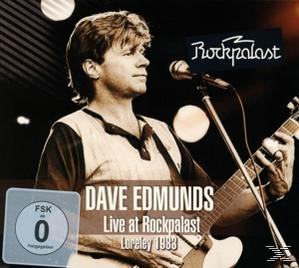 Dave Edmunds CD borítója, egy gitározó férfival és a "Rockpalast" felirattal.