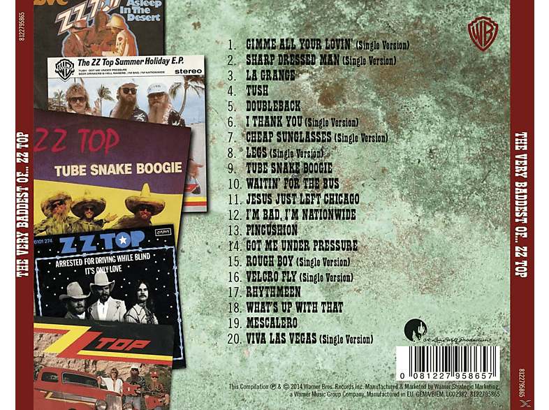 Thumbnail - Zz Top - The Very Baddest Of ZZ (CD)