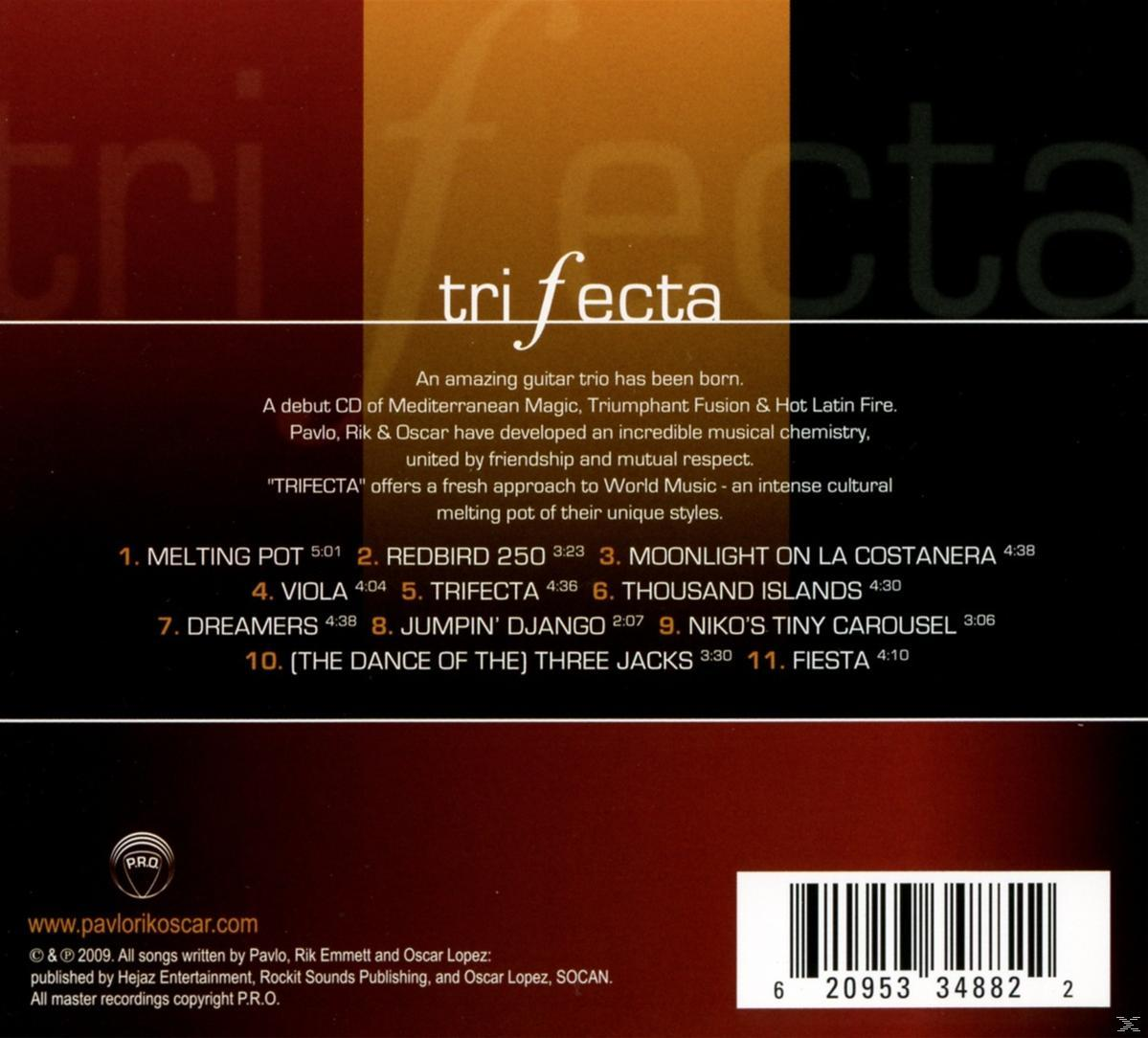 Pavlo, Rik Emmett, Oscar Lopez - Trifecta  - (CD)