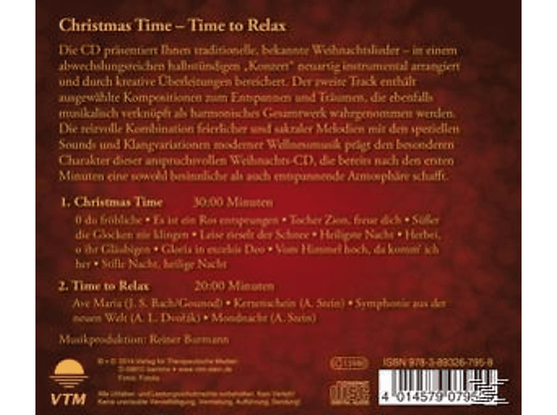 Thumbnail - Stein Arnd - Christmas Time-Time To Relax (CD)