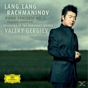Lang Lang Albumcover. Lang Lang in dunklem Anzug, blickt nach unten. Text oben.