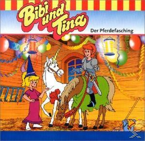 Cartoon-Cover: Zwei Kinder mit Einhorn und Ritter, mit festlichen Dekorationen.