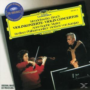 Anne-Sophie Mutter, Herbert von Karajan - Mendelssohn, Bruch: Violin Concertos (CD)