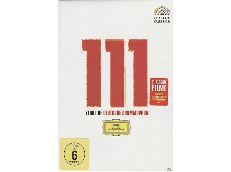 VARIOUS – 111 Years Of Deutsche Grammophon – (DVD) (FSK: 6)