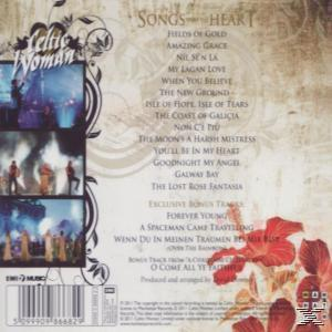Albumcover mit Frauenfoto und Trackliste, floralen Elementen und dekorativem Rahmen.