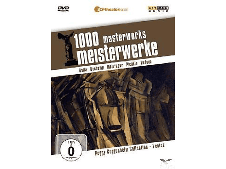 1000 Peggy Guggenheim Meisterwerke - (DVD) Collection - Venice -