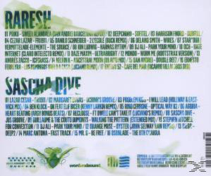 Albumcover. Grüner und weißer Text auf grünem Hintergrund. Viele Songtitel.
