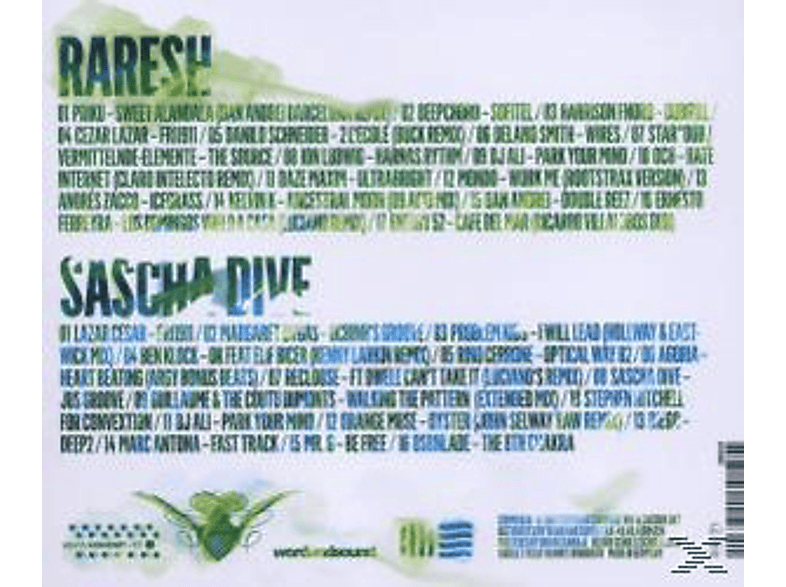 Thumbnail - Sascha Dive & Raresh - Green Blue-Doppel CD (CD)