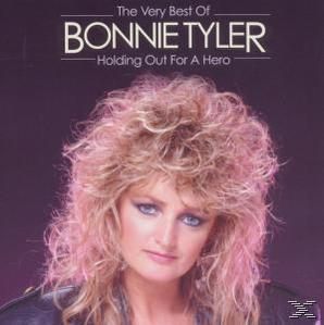 Albumcover von Bonnie Tyler. Blonde Frau mit großem Haar, lila Hintergrund und dem Text "The Very Best Of".