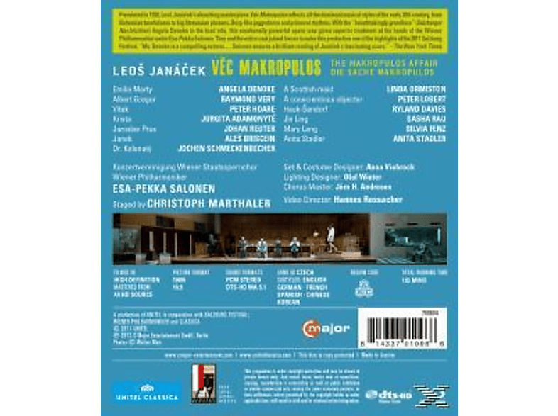 Thumbnail - Salonen/Denoke/Very/Hoare - Die Sache Makropulos (Blu-ray)