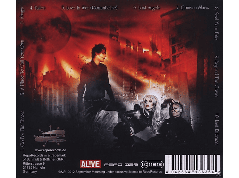 Thumbnail - September Mourning - Melancholia (CD)