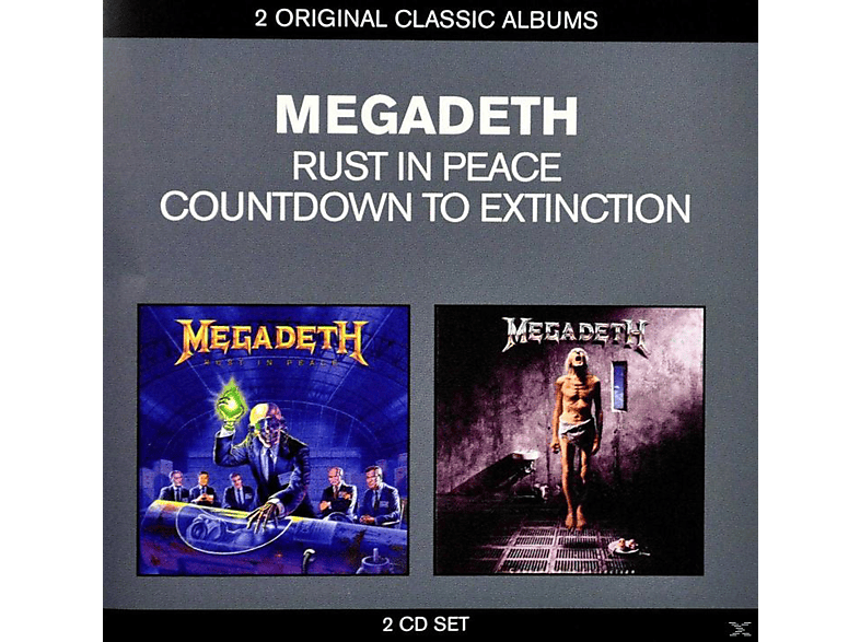Megadeth - Rust In Peace / Countdown To Extinction CD