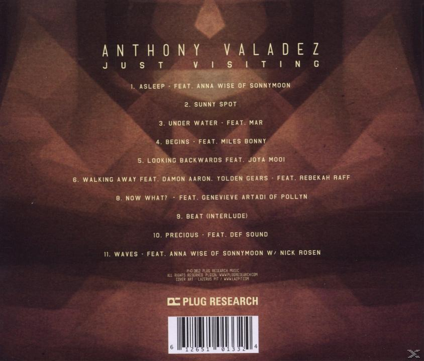 Anthony Valadez - Just Visiting  - (CD)
