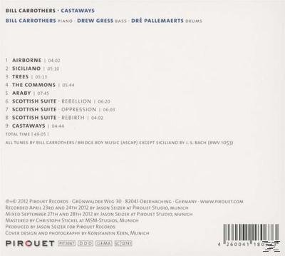 Bill Carrothers - Castaways  - (CD)
