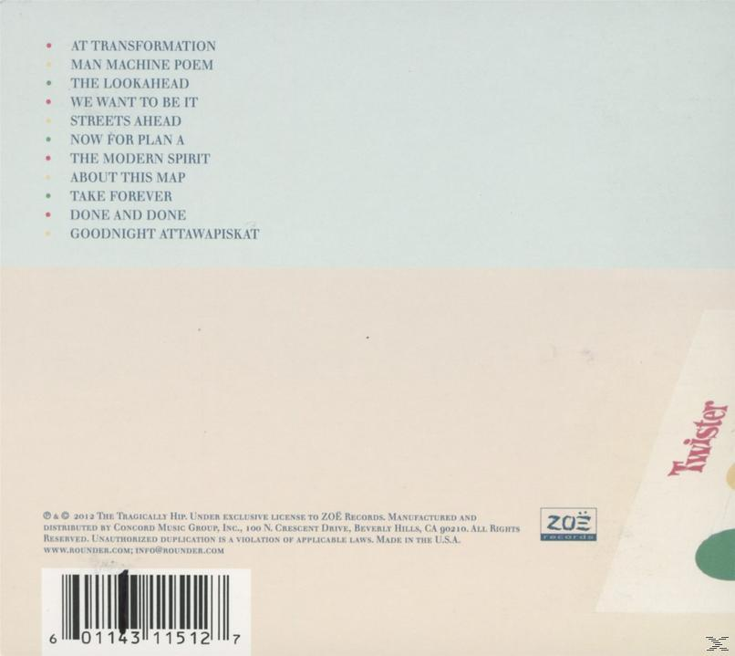 Tragically Hip - Now For Plan A  - (CD)