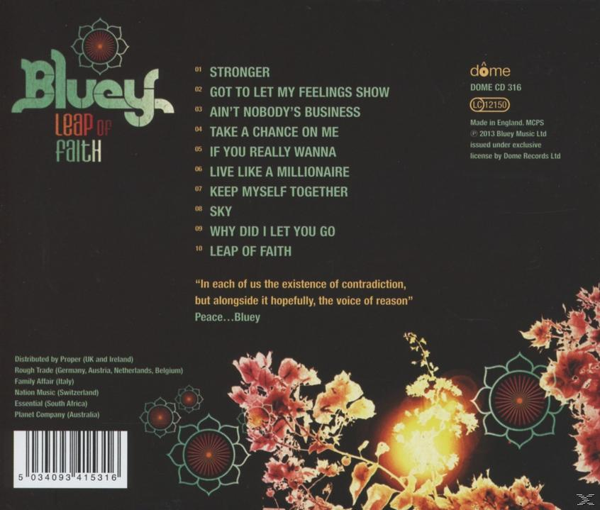 - (CD) Of Faith Bluey - Leap