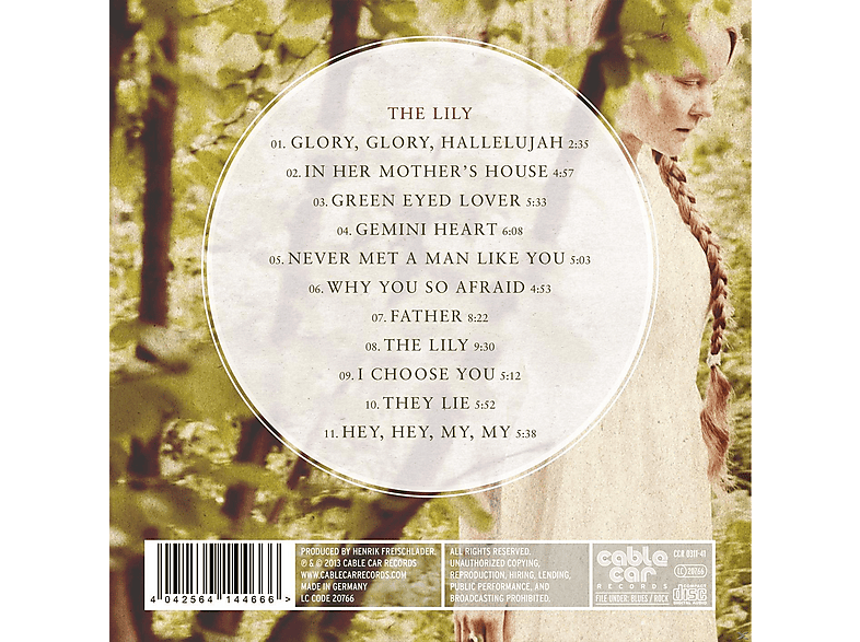 Thumbnail - Layla Zoe - The Lily (CD)