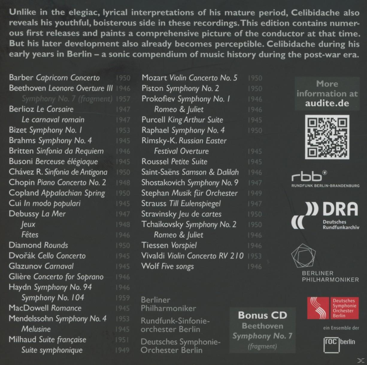 Sergiu Celibidache - The Berlin Recordings 1945-1957  - (CD)