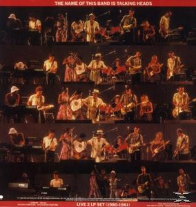 Live 2 LP Set Cover mit mehreren Reihen von Bandmitgliedern, die Instrumente spielen.