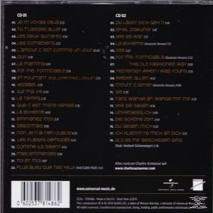 CD-Rückseite mit Titelliste und Barcode unten, mit braunem Text auf dunklem Hintergrund.
