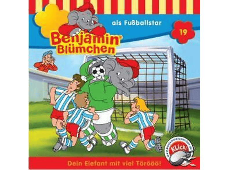 Thumbnail - Benjamin Blümchen - Folge 019:...als Fussballstar (CD)