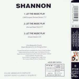 Shannon - Let The Music Play  - (Maxi Single CD)