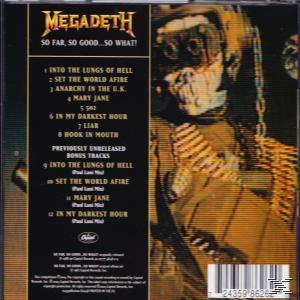 Achterkant van de cd. Zwarte achtergrond met de tracklist van het album en het gezicht van een man.