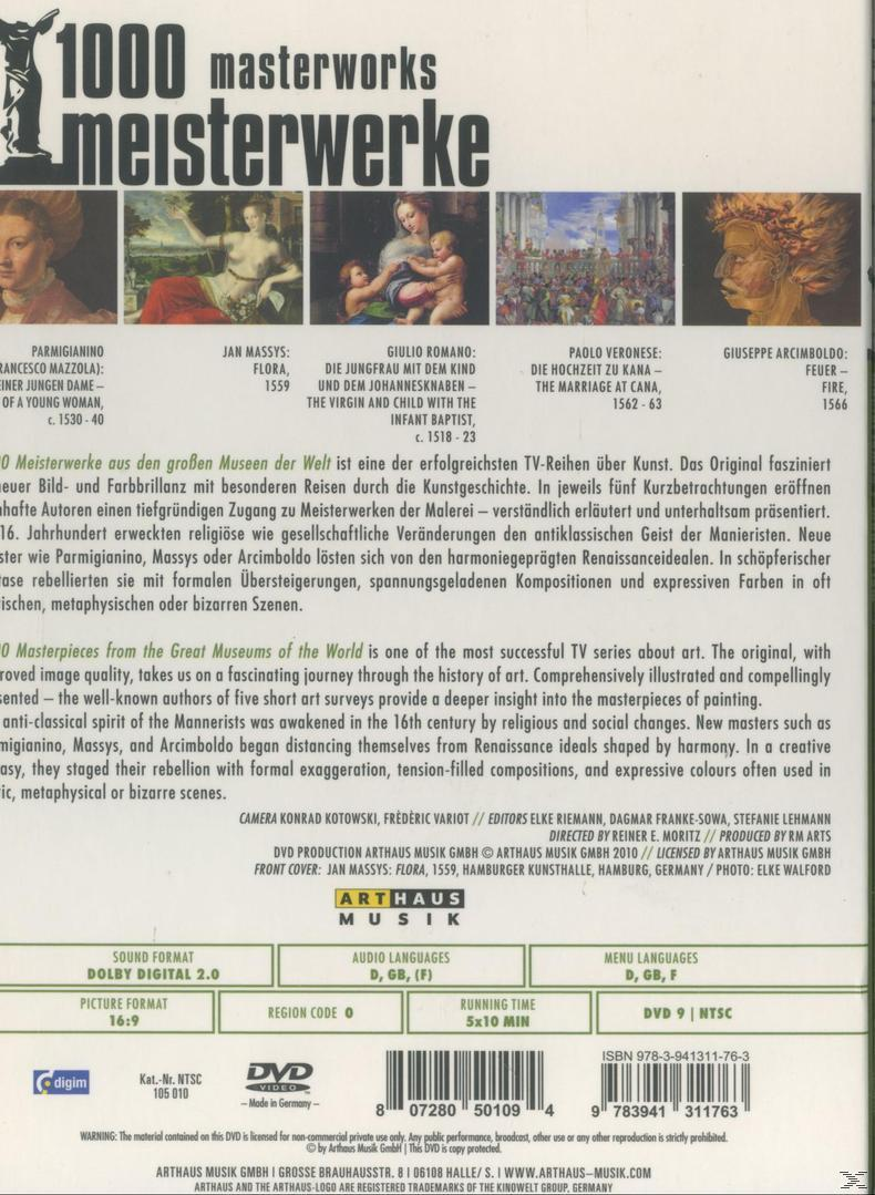 1000 MEISTERWERKE VOL.13  - (DVD)