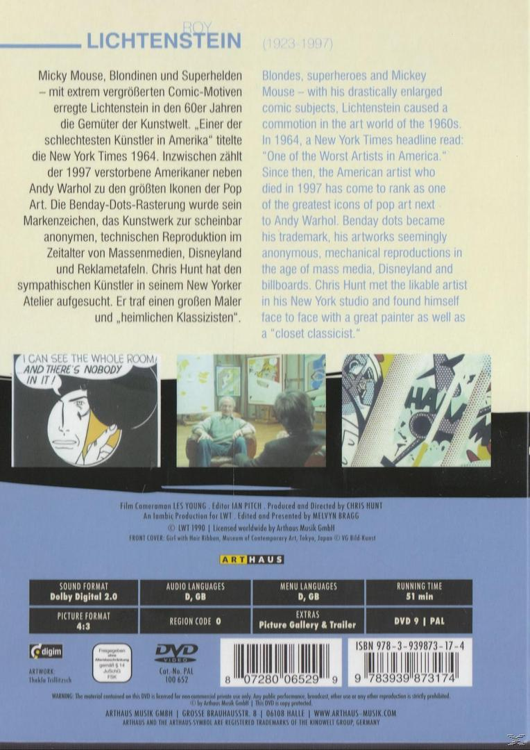 ROY LICHTENSTEIN  - (DVD)