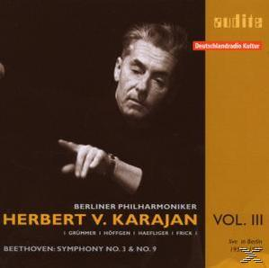 VARIOUS, Herbert Von/bp Grümmer/höffgen/karajan - Sinfonien 3 & 9  - (CD)
