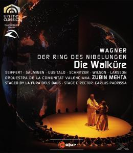 SEIFFERT, (Blu-ray) - Mehta/Seiffert/Salminen Walküre SCHNITZER, UUSITALO, Die WILS, -