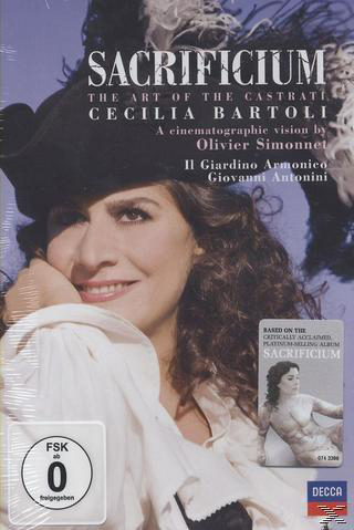 Cecilia Bartoli, Il Giardino Of The Sacrificium Art - Castrati - Armonico - The (DVD)