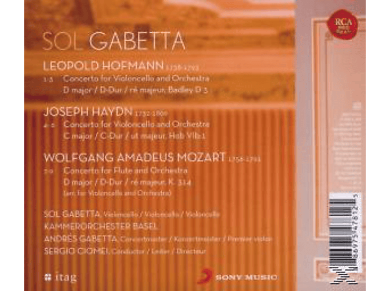 Thumbnail - Sol Gabetta - Plays Haydn/Hofmann/Mozar (CD)