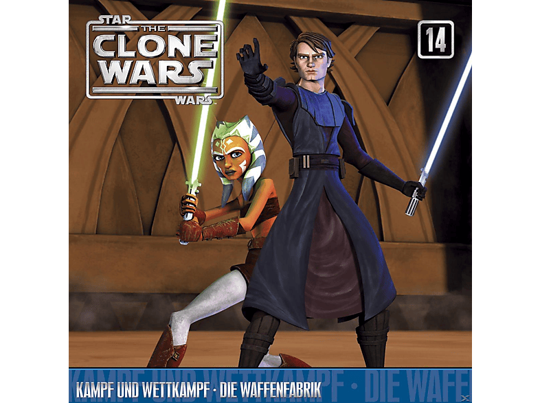 Star Wars - The Clone Wars 14: Kampf und Wettkampf / Die Waffenfabrik - (CD)
