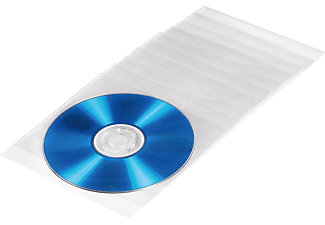 HAMA CD/DVD PP-HU.100-P.TP. Schutzhülle Transparent