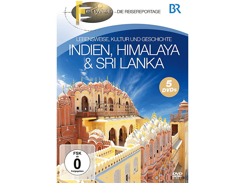 BR-Fernweh: Indien, Himalaya & Sri Lanka DVD