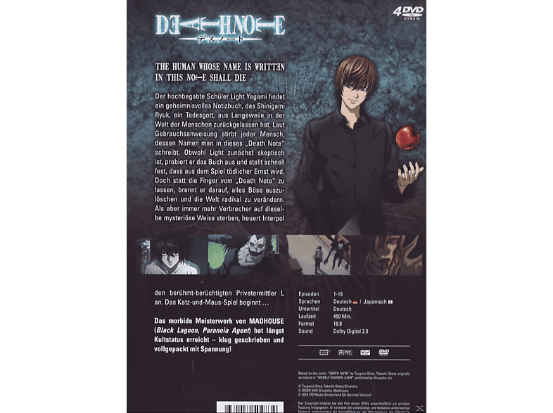 Thumbnail - Death Note Box - Vol. 1 DVD