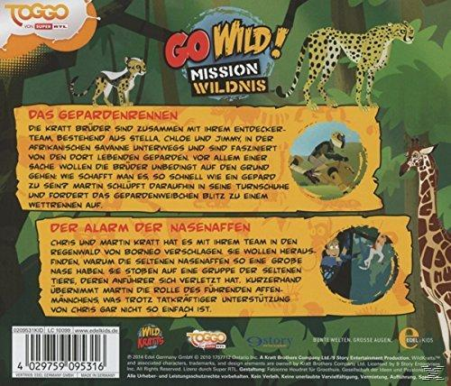 Go Wild!-Mission Wildnis - Go Mission Folge - Wild! 8: - (CD) Wildnis Gepardenrennen Das