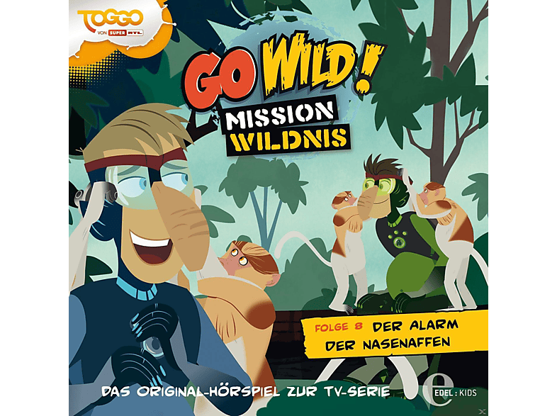 Go Wild!-Mission Wildnis - Go Wild! - Mission Wildnis Folge 8: Das Gepardenrennen  - (CD)